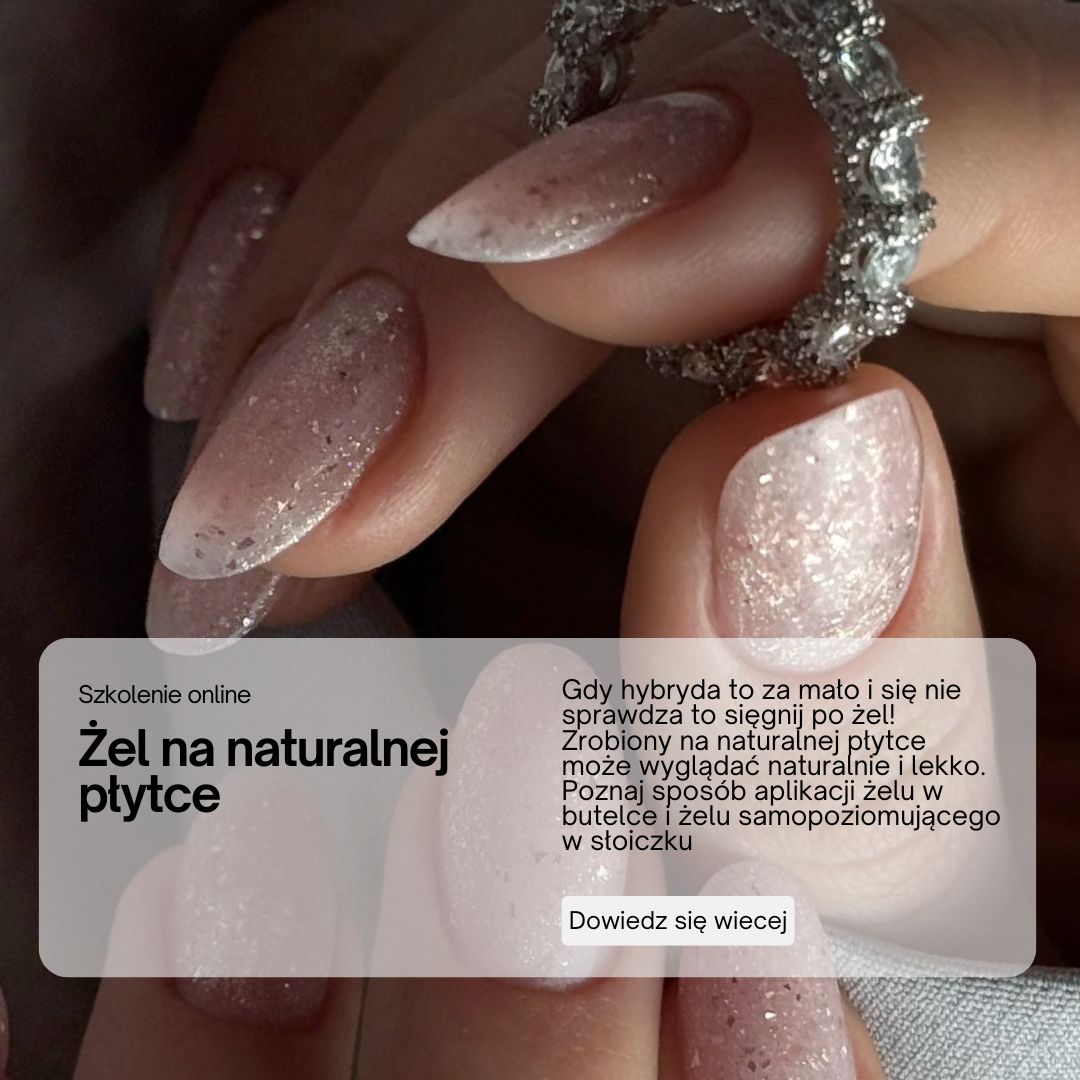 Żel na naturalnej płytce
