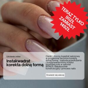 Instakwadrat - korekta dolną formą