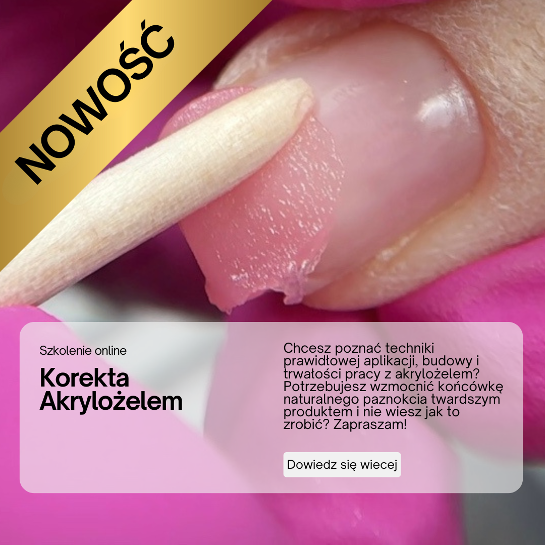 Korekta akrylożelem